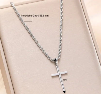 Ascend Cross Necklace